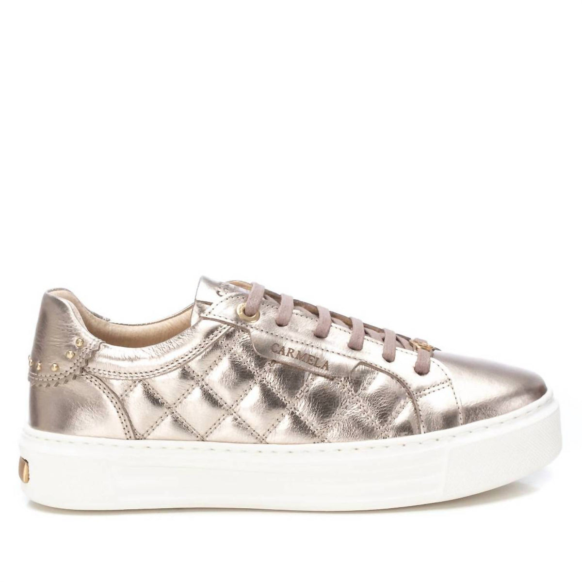 Xti - Women's Leather Trainer Sneakers