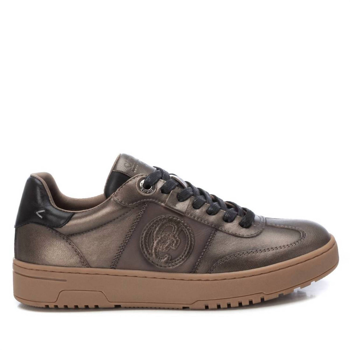 Xti - Women's Leather Trainer Sneakers