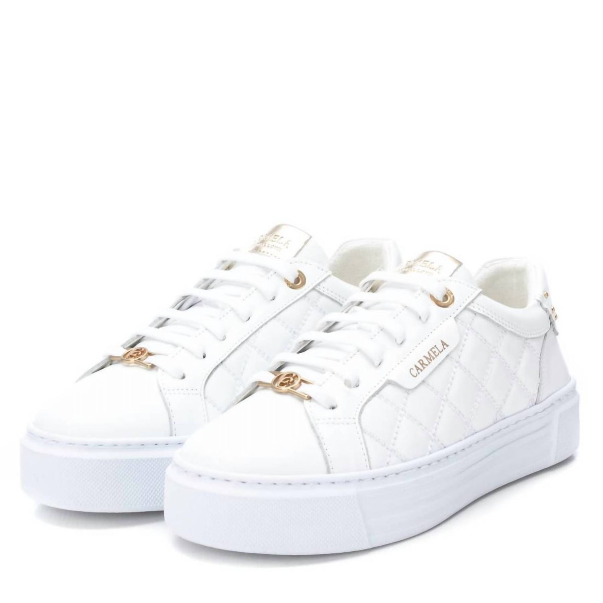 Xti - Women's Leather Trainer Sneakers
