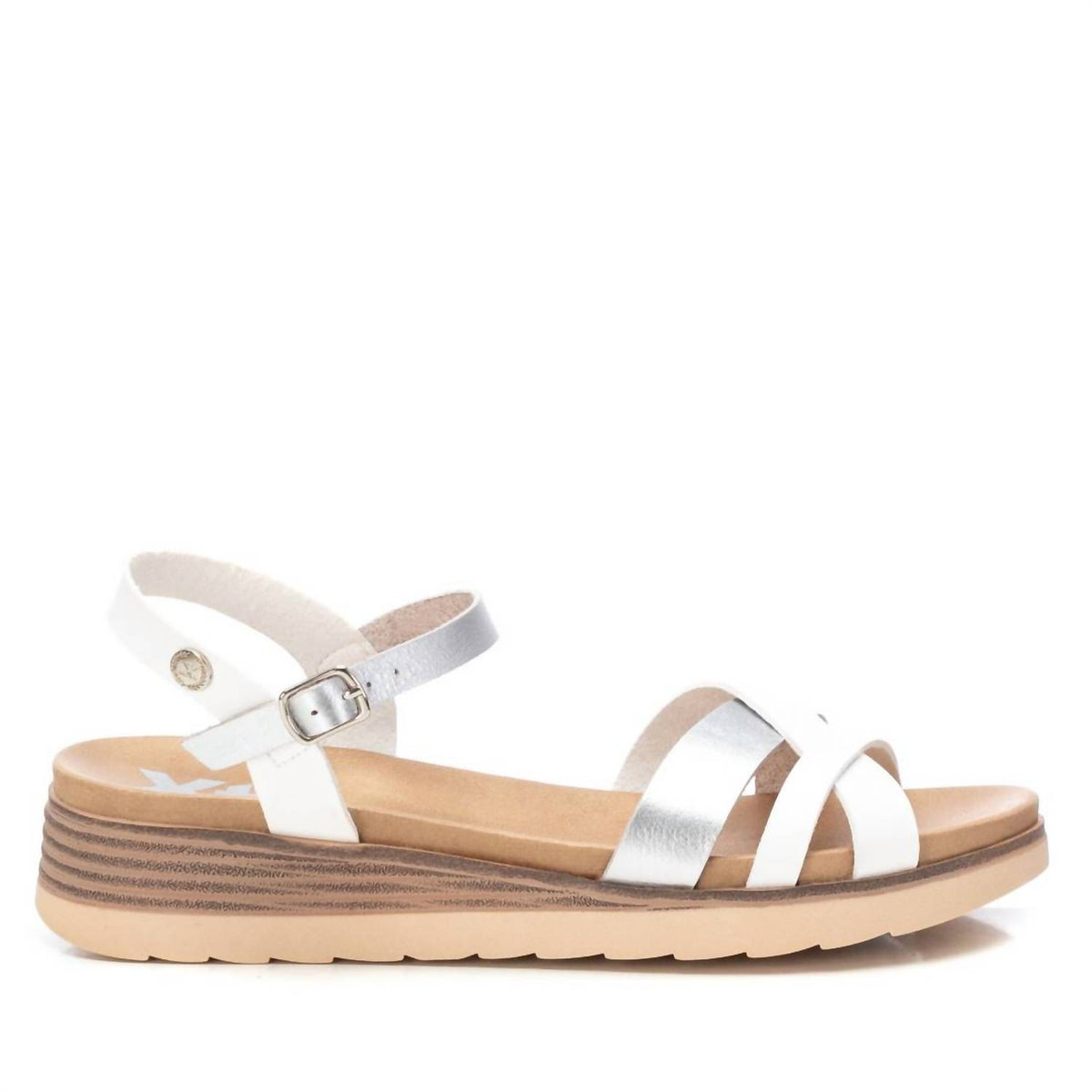 Xti - Women's Low Wedge Strappy Sandals