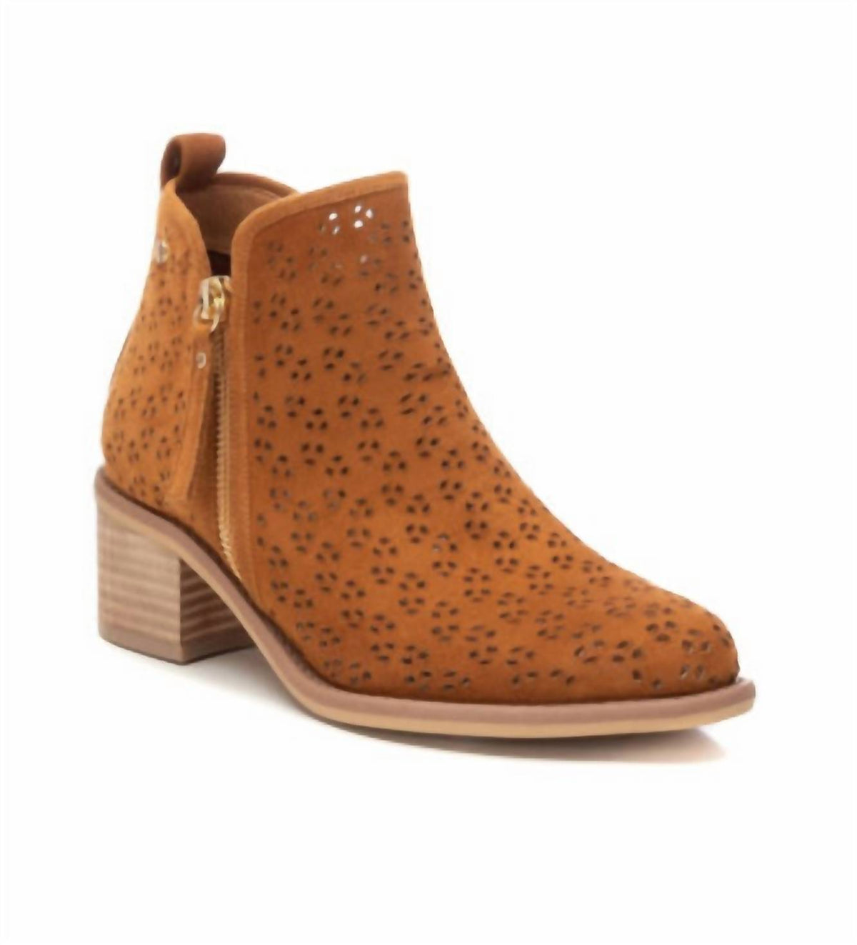 Xti - Women's Suede Ankle Booties