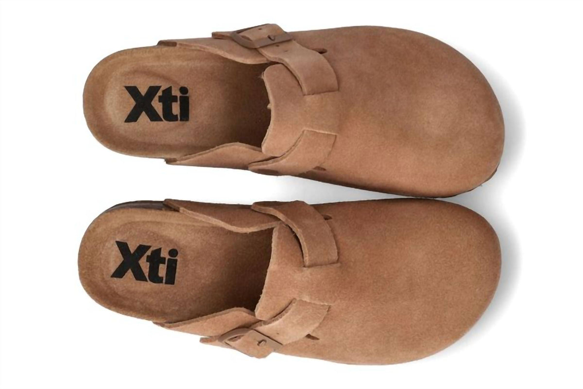 Xti - Women's Suede Clogs
