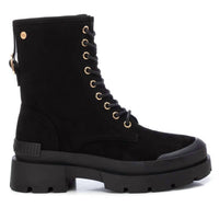 Xti - Women's Suede Lace-Up Booties