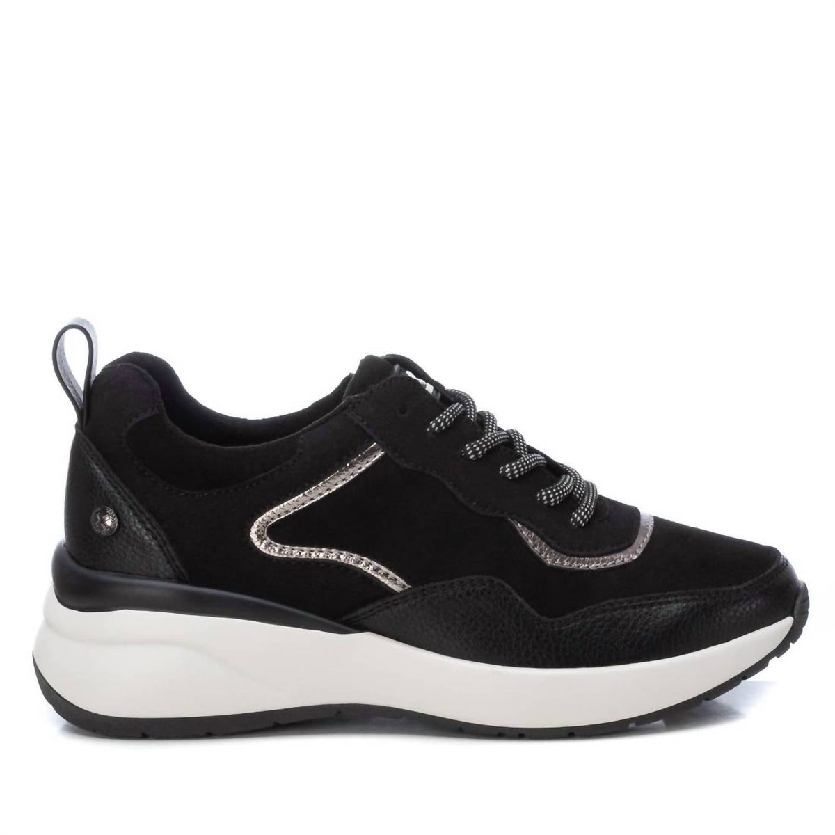 Xti - Women's Suede Metallic Sneakers