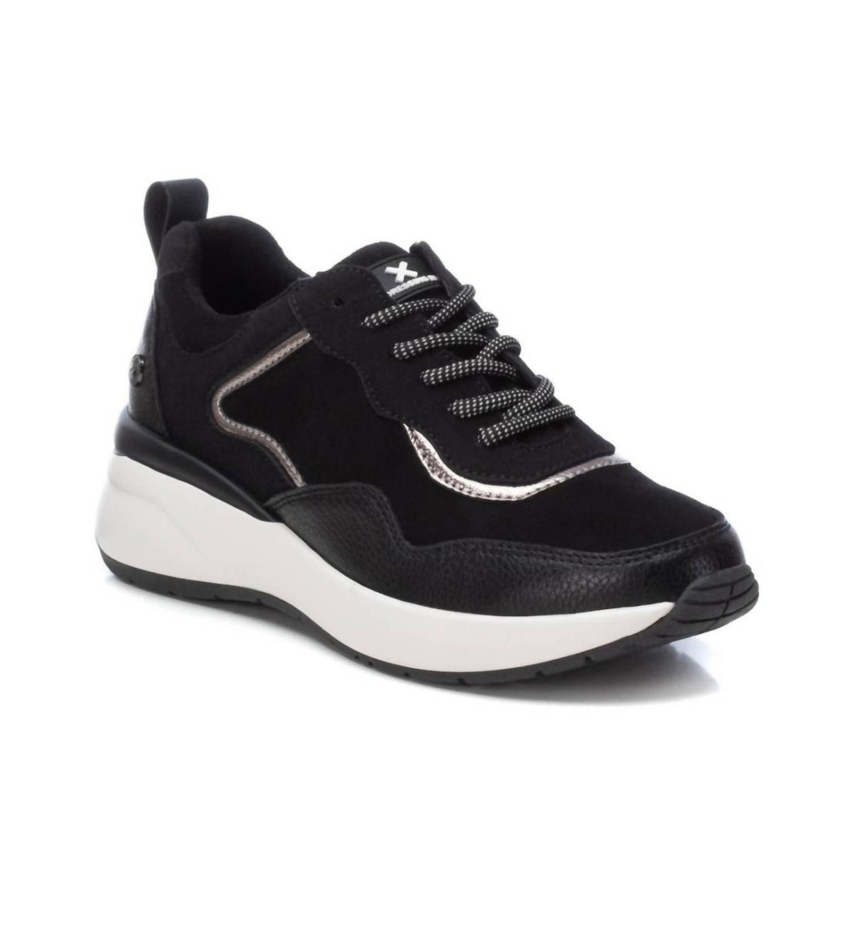 Xti - Women's Suede Metallic Sneakers
