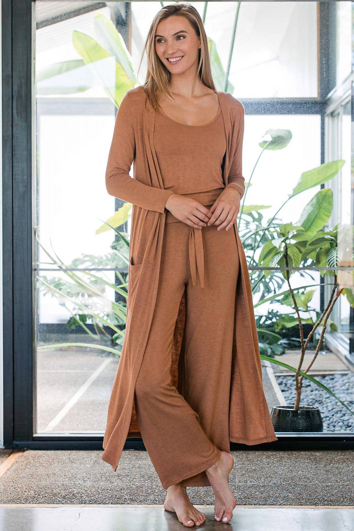 Yala - Peyton Bamboo Sweater Drawstring Lounge Pant