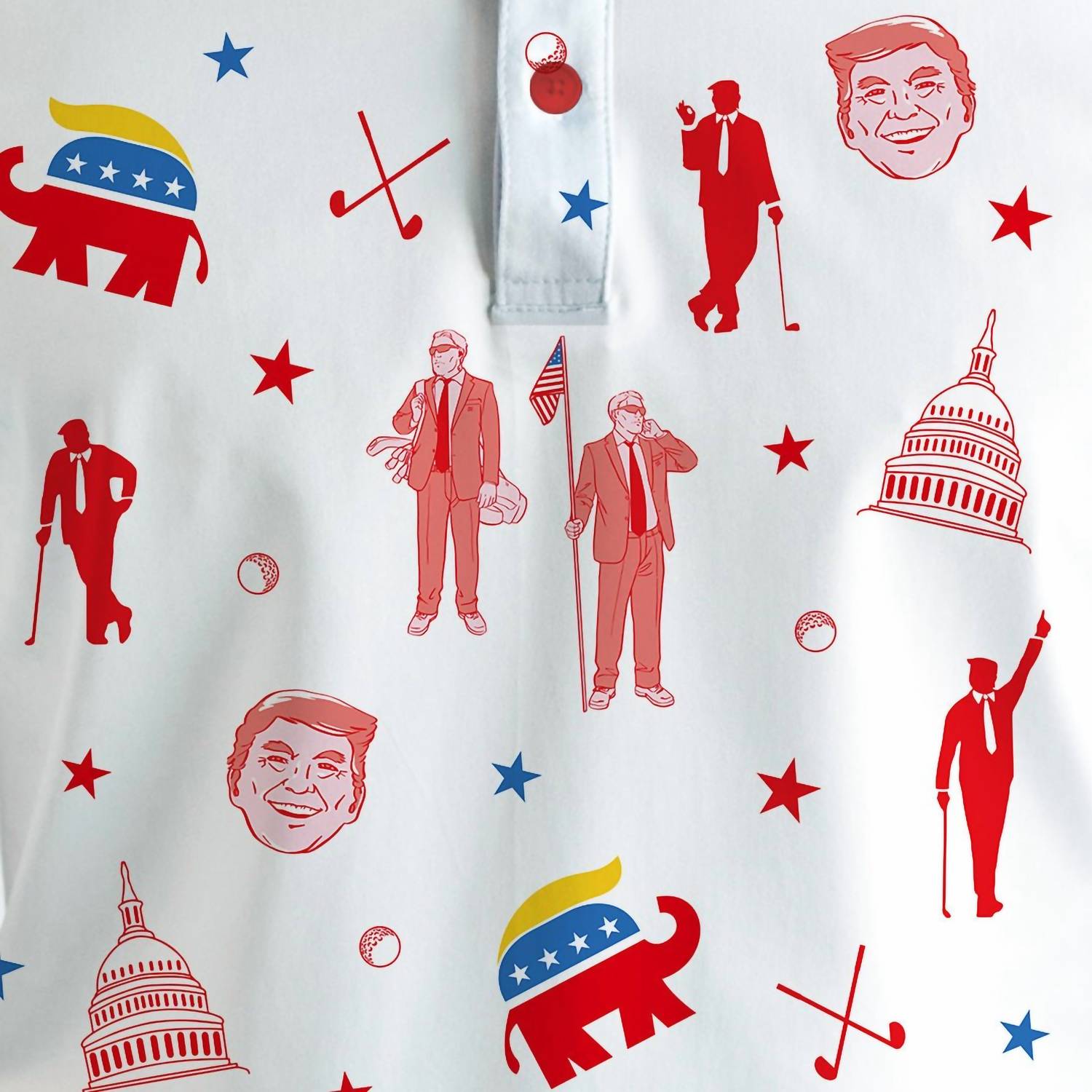 Yatta Golf - 2024 Presidents Cup Golf Polo Limited Edition - clothing - directbrandpartner - graphic