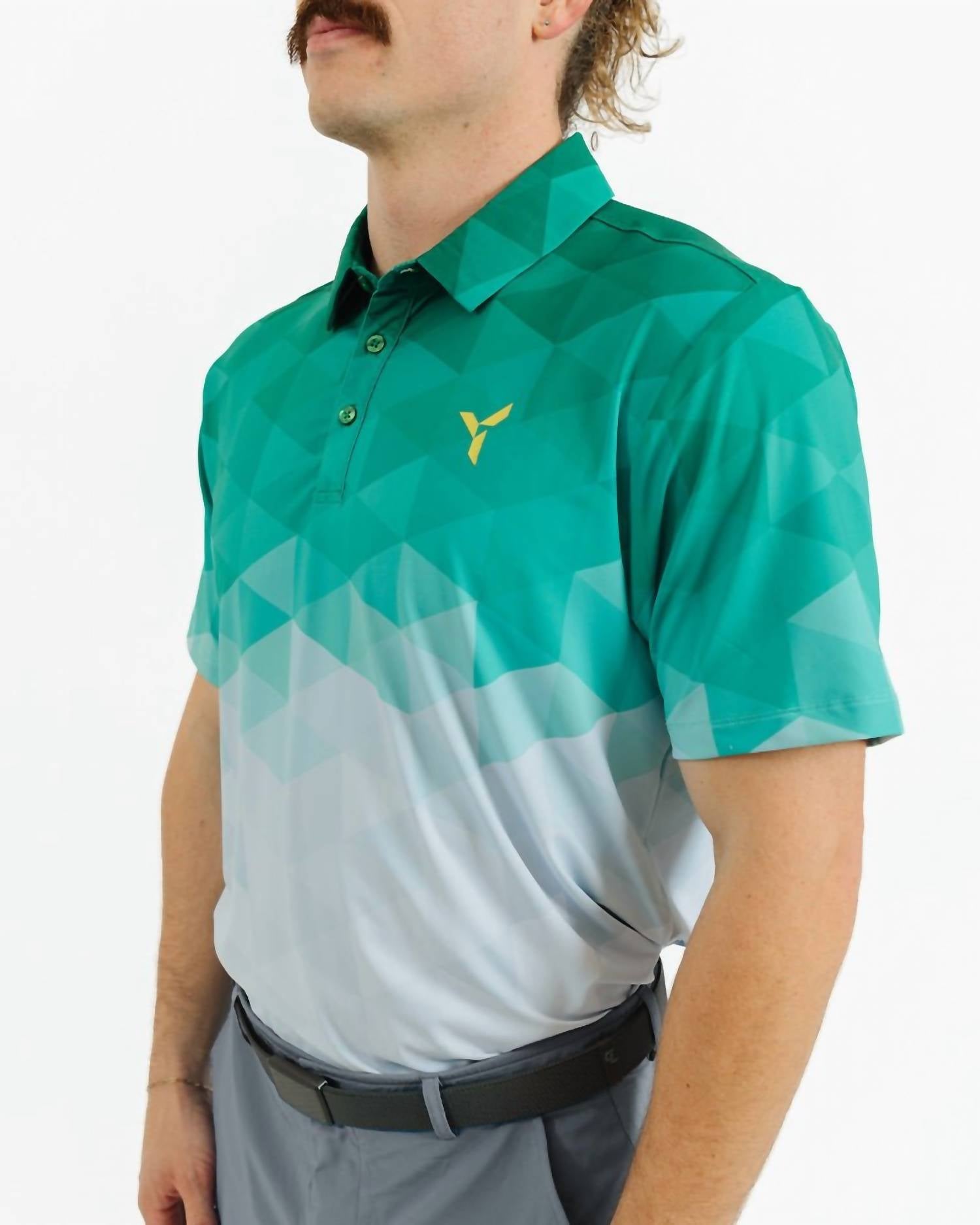 Yatta Golf - Augusta Fade Polo Limited Edition - clothing - directbrandpartner - green