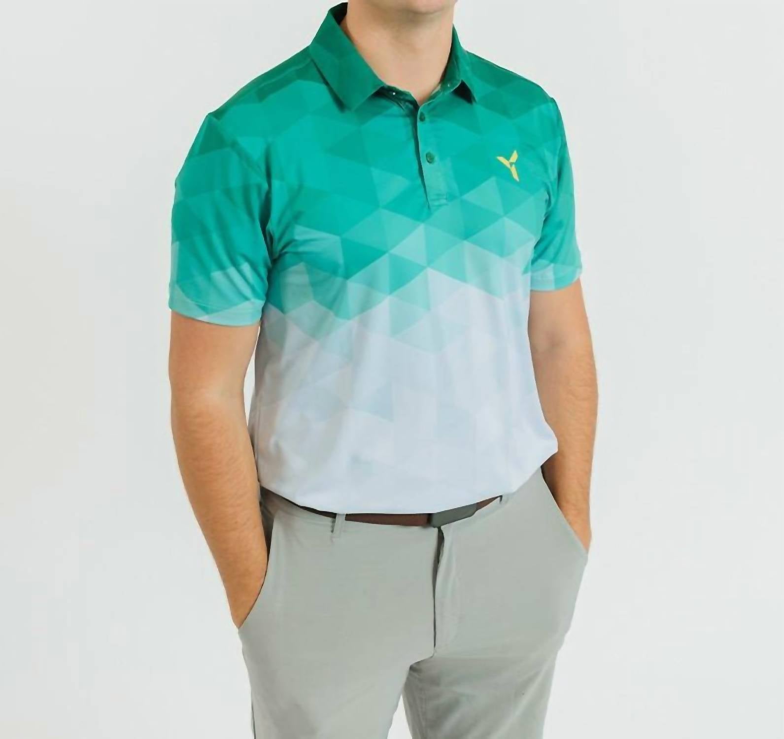 Yatta Golf - Augusta Fade Polo Limited Edition - clothing - directbrandpartner - green