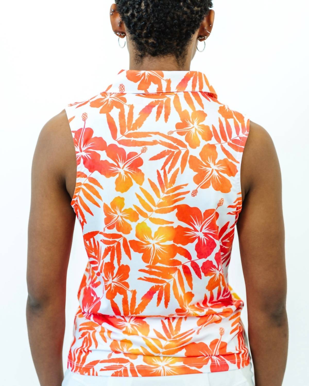 Yatta Golf - Sleeveless Golf Polo - clothing - directbrandpartner - floral