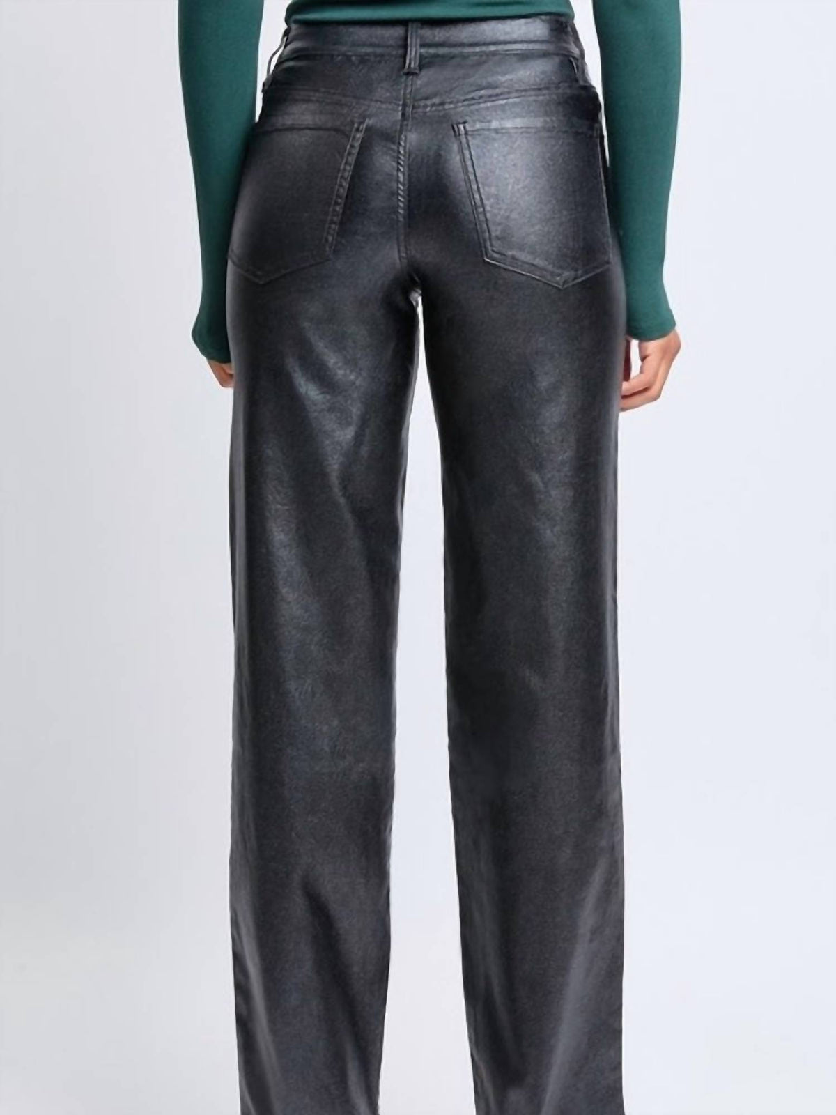 Ymi - High Rise Straight Leg Pant