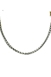 Yochi - Women's Wheat Chain Necklace