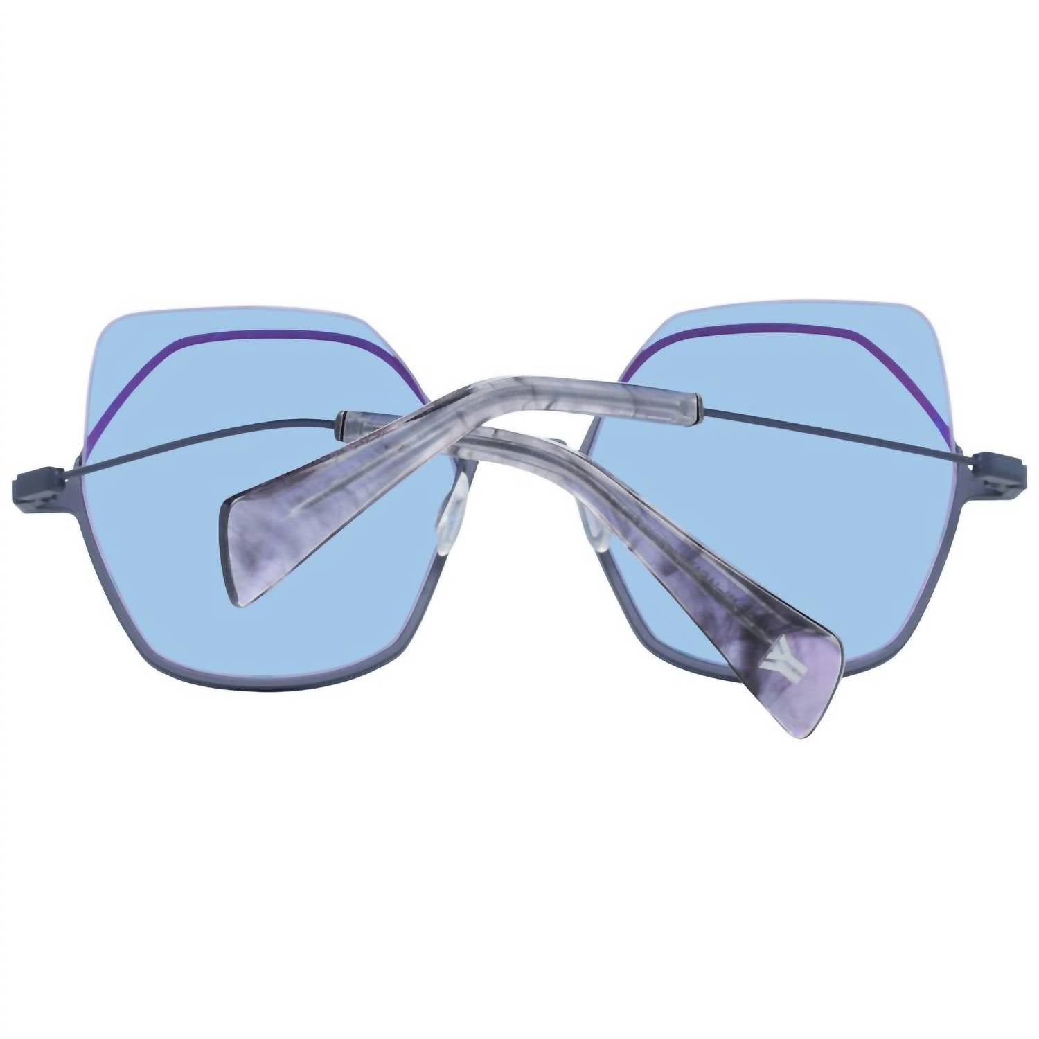 Yohji Yamamoto - Women's Sunglasses - accessories - grey - metal