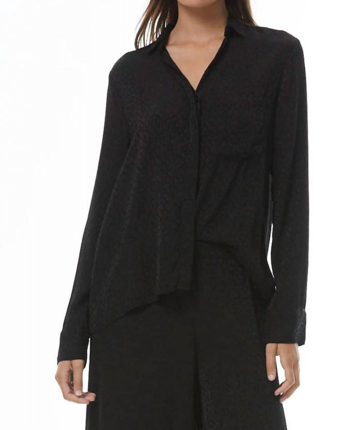 Young Fabulous & Broke - Susan Button Down Shirt Top