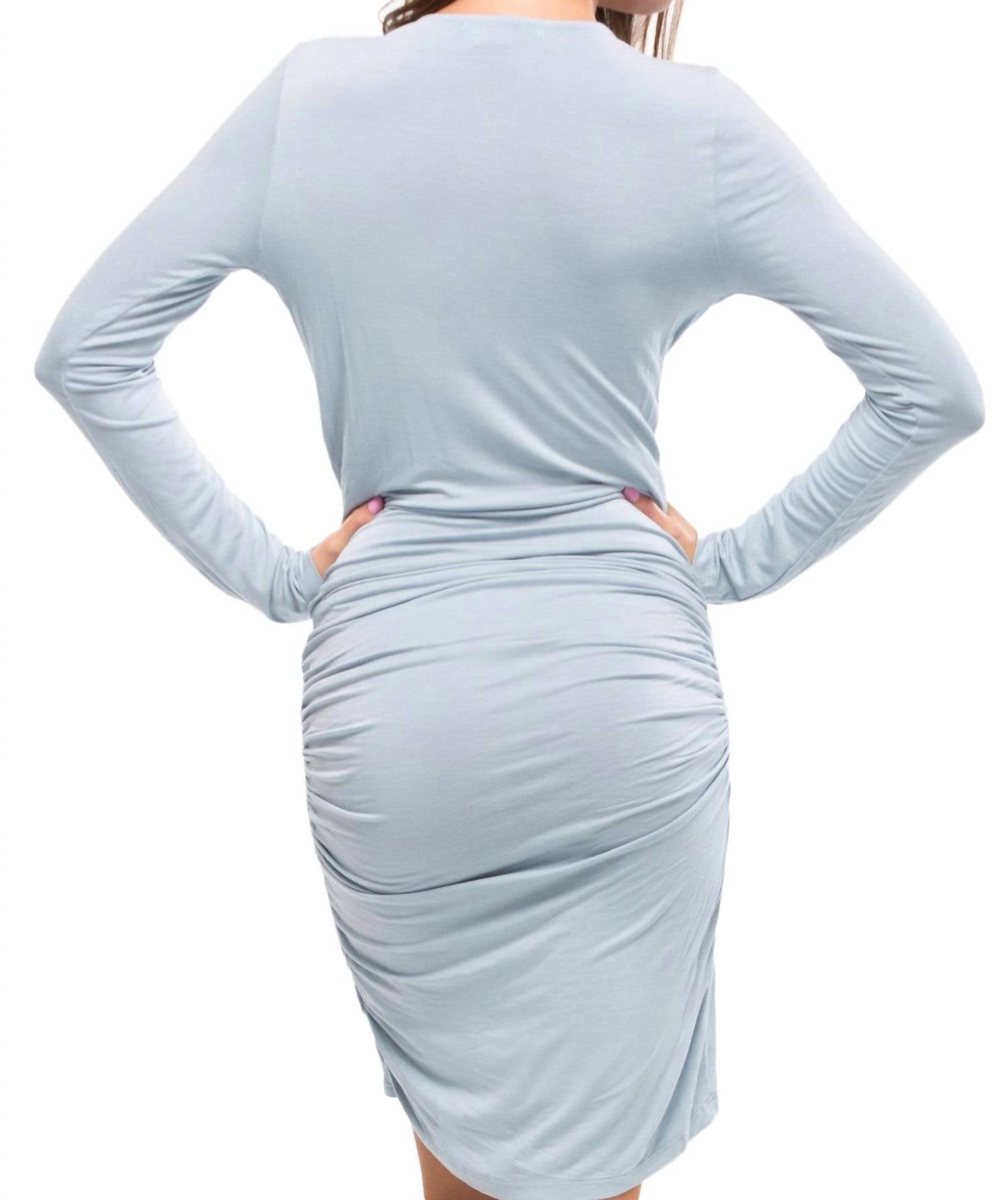 Young Fabulous & Broke - Women's Lex Dress - blue - clothing - dresses