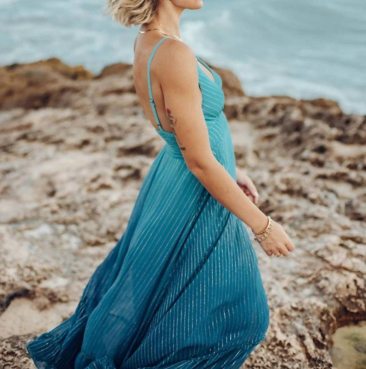 Z&L - Reef Ocean Maxi Dress