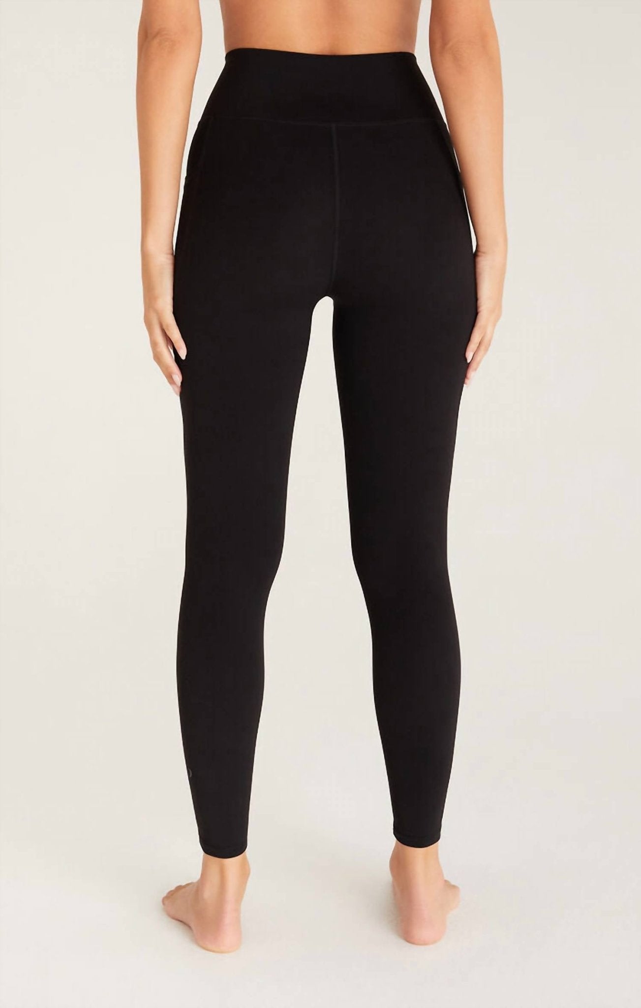 Z Supply - All Day 7/8 Pocket Legging - black - clothing - leggings