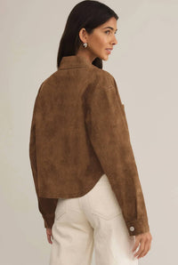 Z Supply - All Day Cropped Suede Jacket
