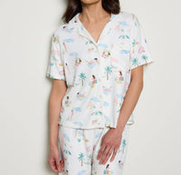 Z Supply - Beach Days Pajama Top - clothing - intimates - loungewear