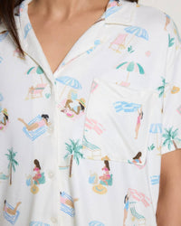 Z Supply - Beach Days Pajama Top - clothing - intimates - loungewear