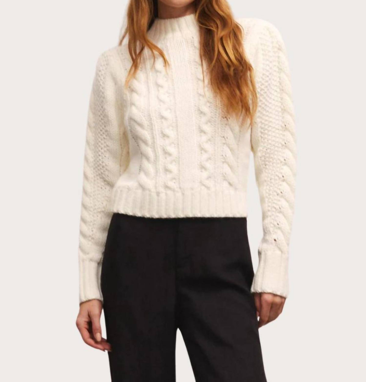 Z Supply - Catya Mock Neck Sweater