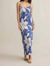 Z Supply - Cecily Madero Maxi Dress - blue - clothing - dresses
