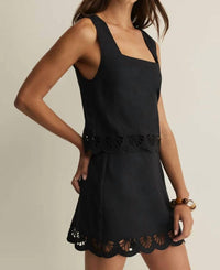 Z Supply - Charlene Shell Emboidery Top