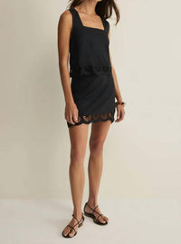 Z Supply - Charlene Shell Emboidery Top