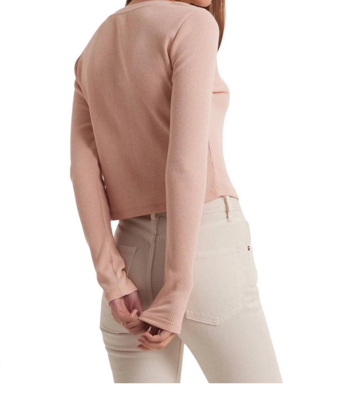 Z Supply - CIANA CROPPED WAFFLE TOP