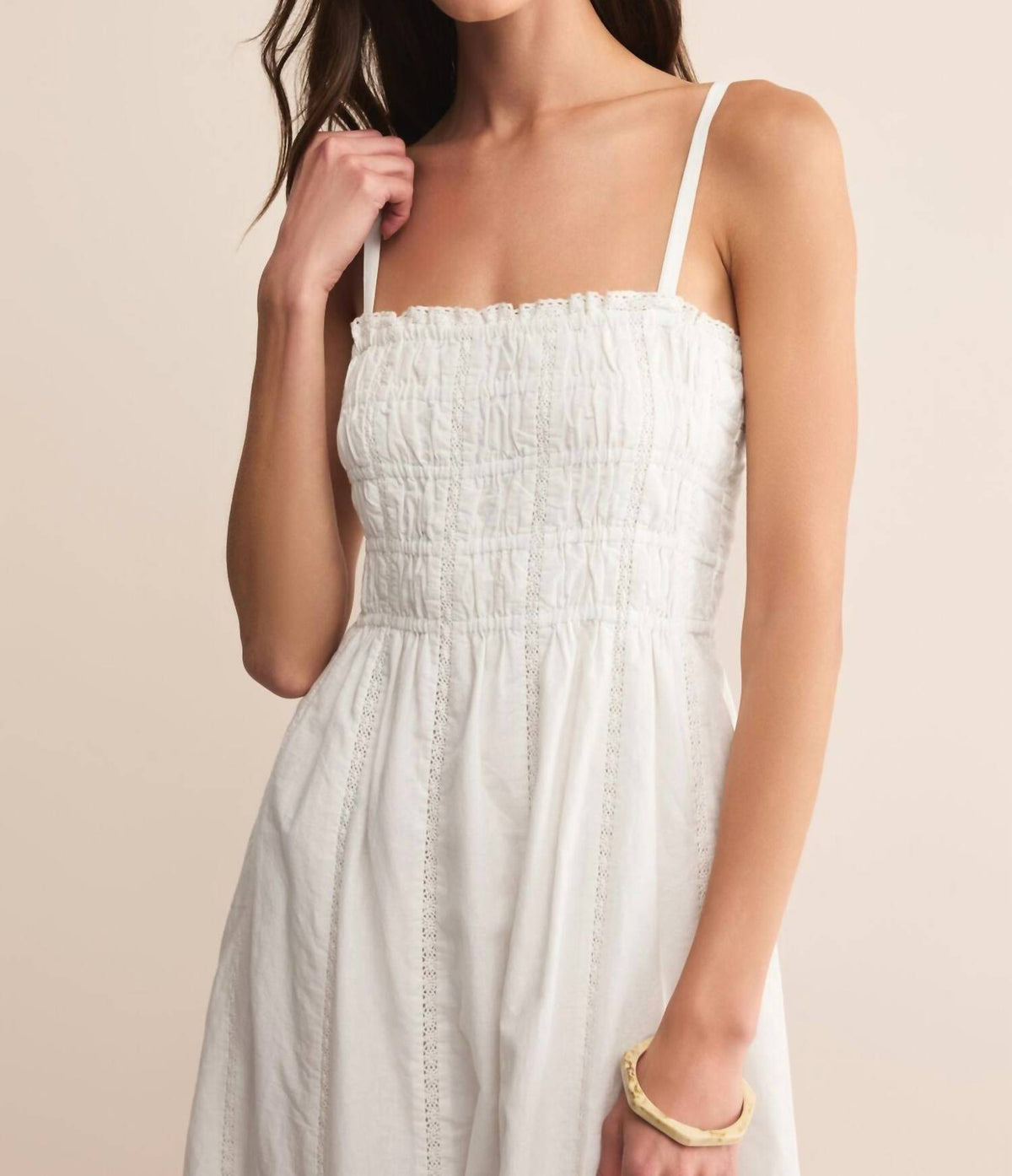 Z Supply - Dani Embroidered Midi Dress