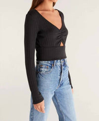 Z Supply - Danica Ruched Crop Top
