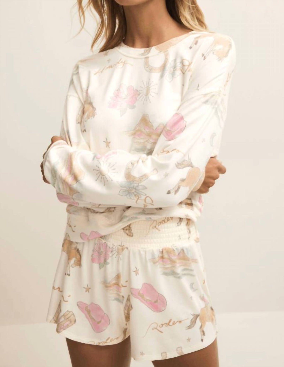 Z Supply - Desert Rose Long Sleeve Top