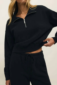Z Supply - Downtown Half Zip Sweatshirt
