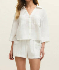 Z Supply - Emory Airy Gauze Shorts