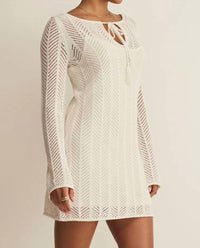 Z Supply - Falling Waters Crochet Mini Dress