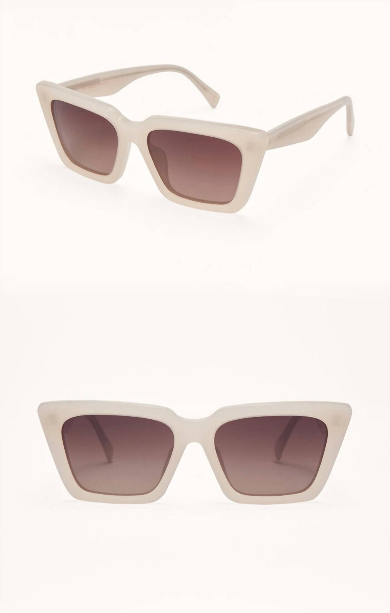 Z Supply - Feel Good Sunglasses - accessories - beige - sunglasses