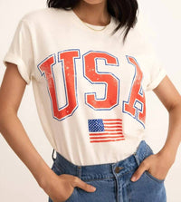 Z Supply - Flag Boyfriend Tee
