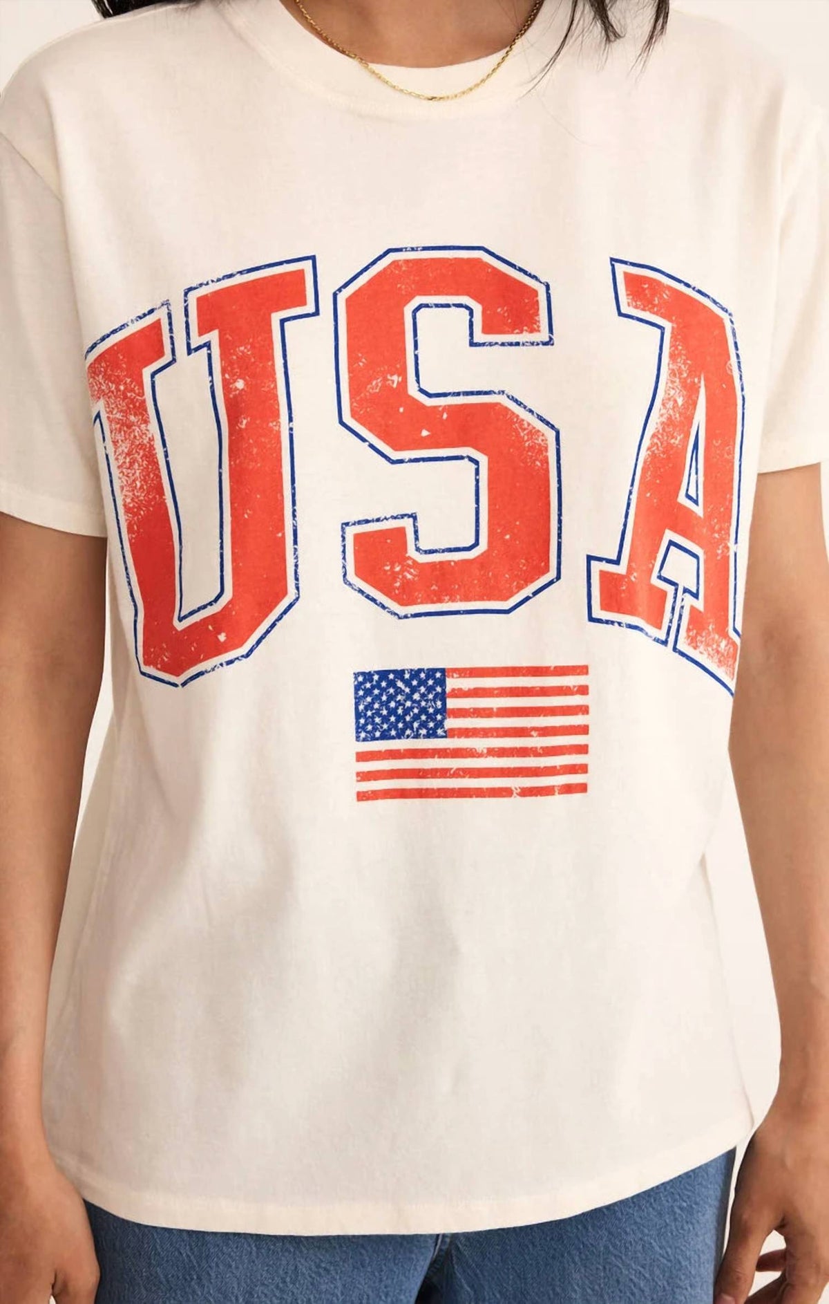 Z Supply - Flag Boyfriend Tee