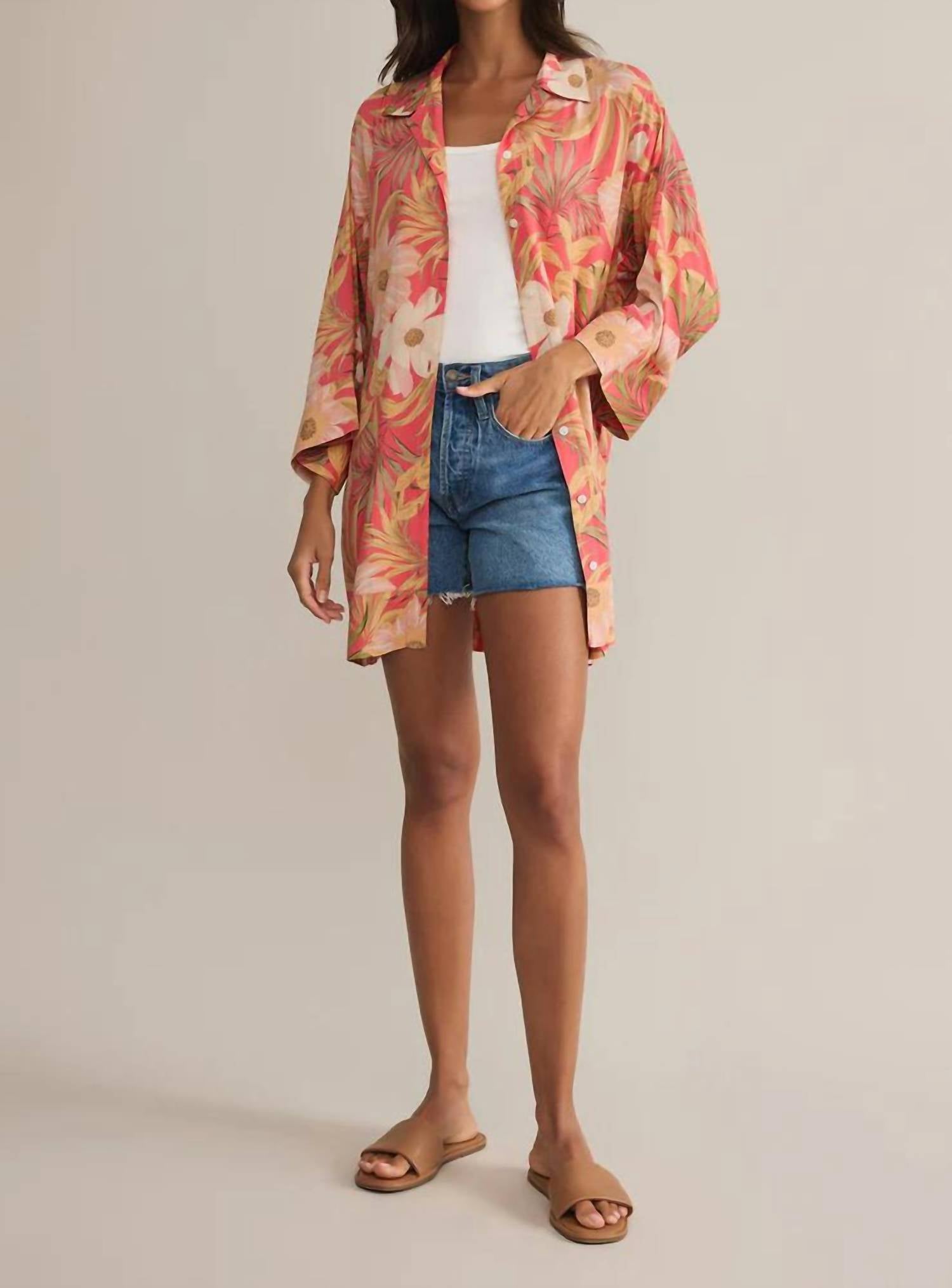 Z Supply - Gellar Barra Tropic Mini Dress - clothing - collection:vacationdresses(Auto) - dresses