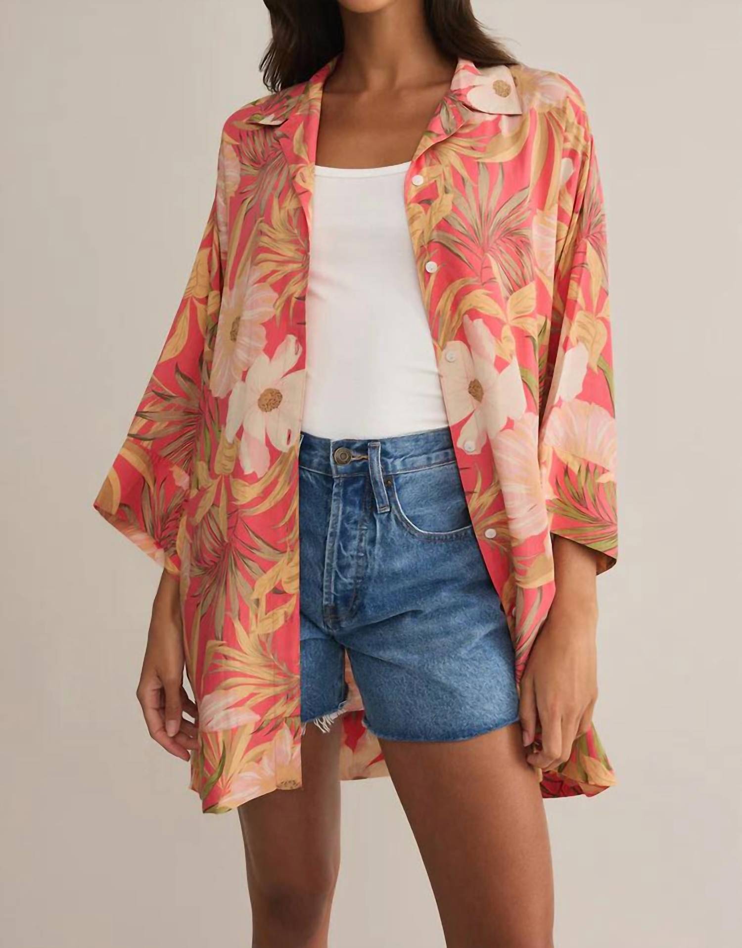 Z Supply - Gellar Barra Tropic Mini Dress - clothing - collection:vacationdresses(Auto) - dresses