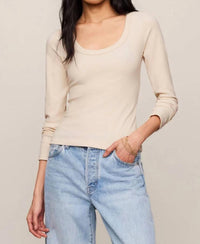 Z Supply - Greyson Scoop Long Sleeve Tee