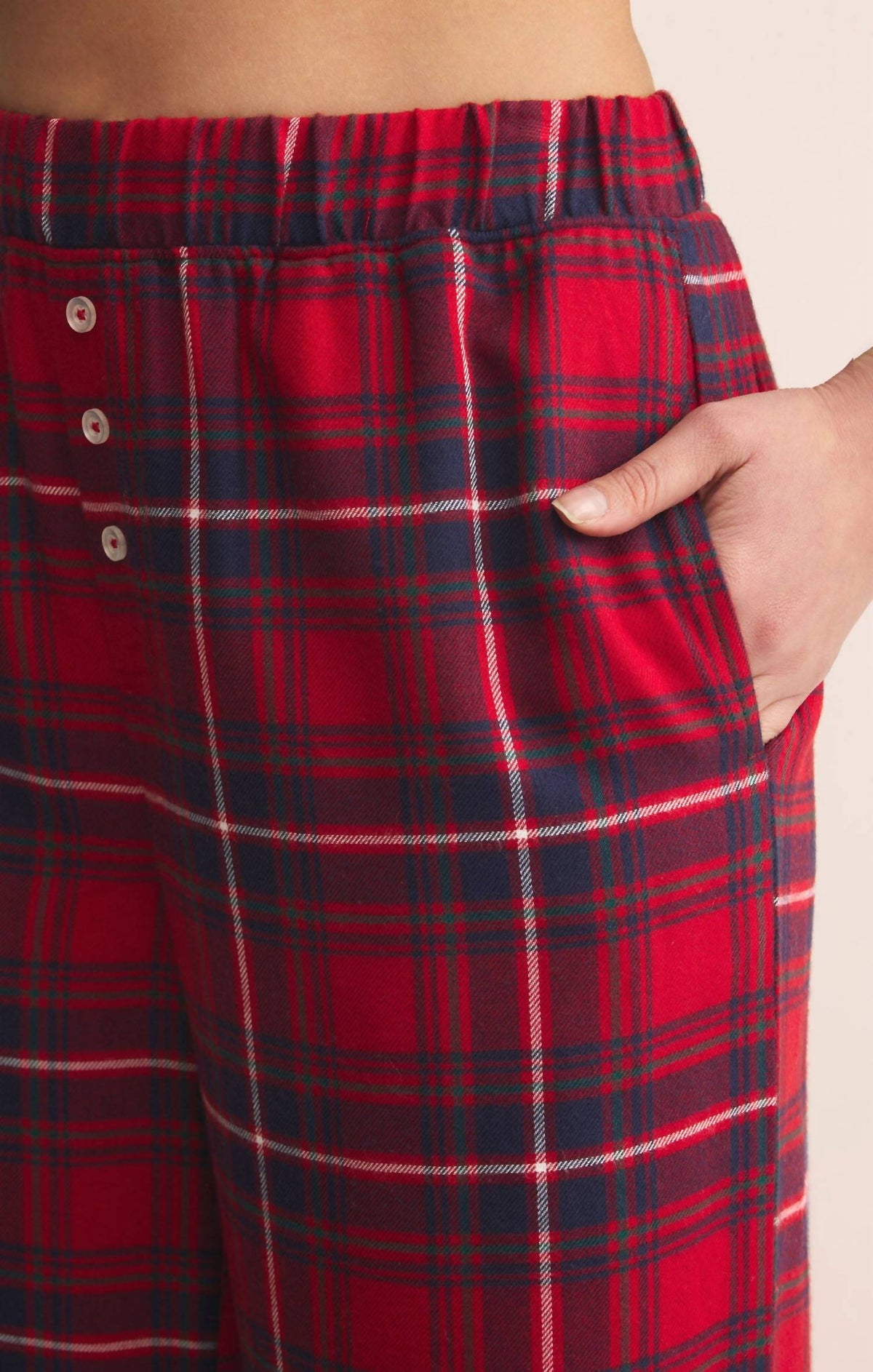 Z Supply - Hangout Plaid Pant
