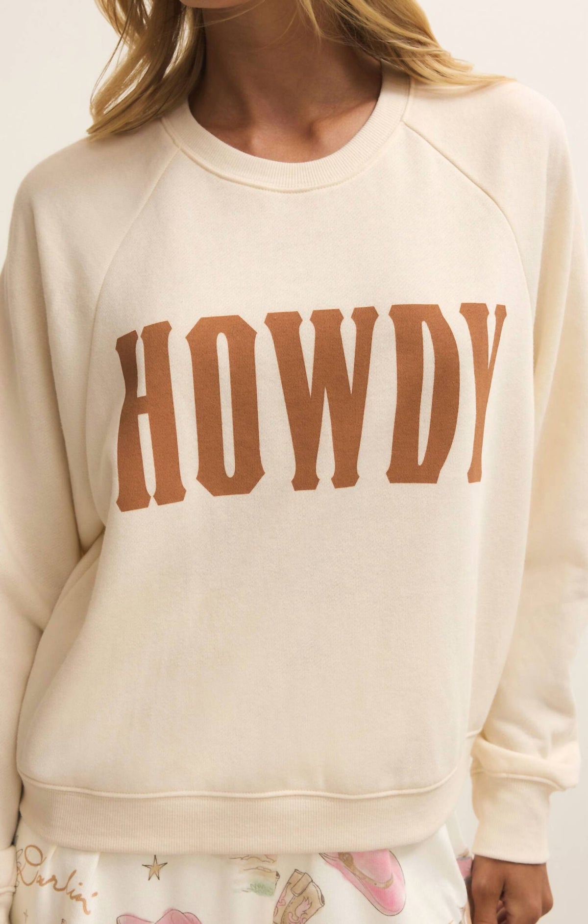 Z Supply - Howdy Long Sleeve Sweatshirt
