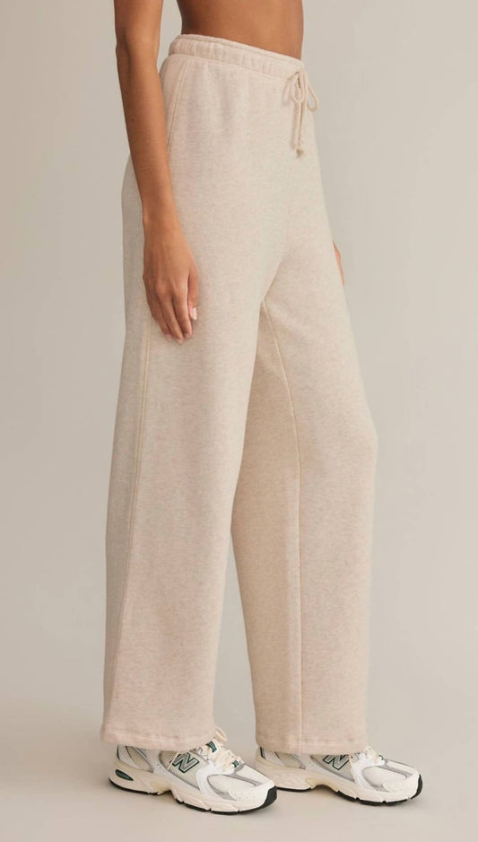 Z Supply - Hype Sweatpants - beige - clothing - cotton