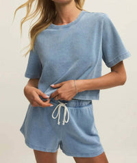 Z Supply - KNIT DENIM SHORT