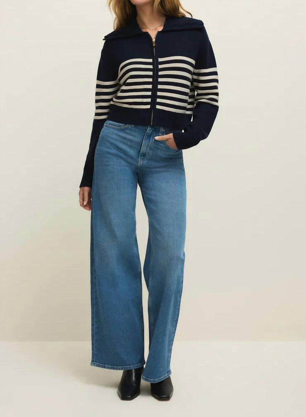 Z Supply - Kovac Cropped Sweater Jacket