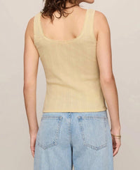 Z Supply - Lainey Pointelle Button Front Tank