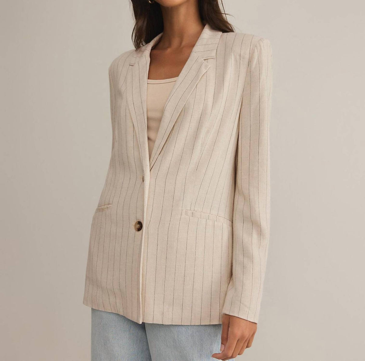 Z Supply - Livingston Pinstripe Blazer