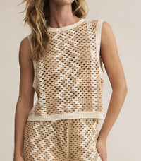 Z Supply - Loma Crochet Set - beige - clothing - cotton