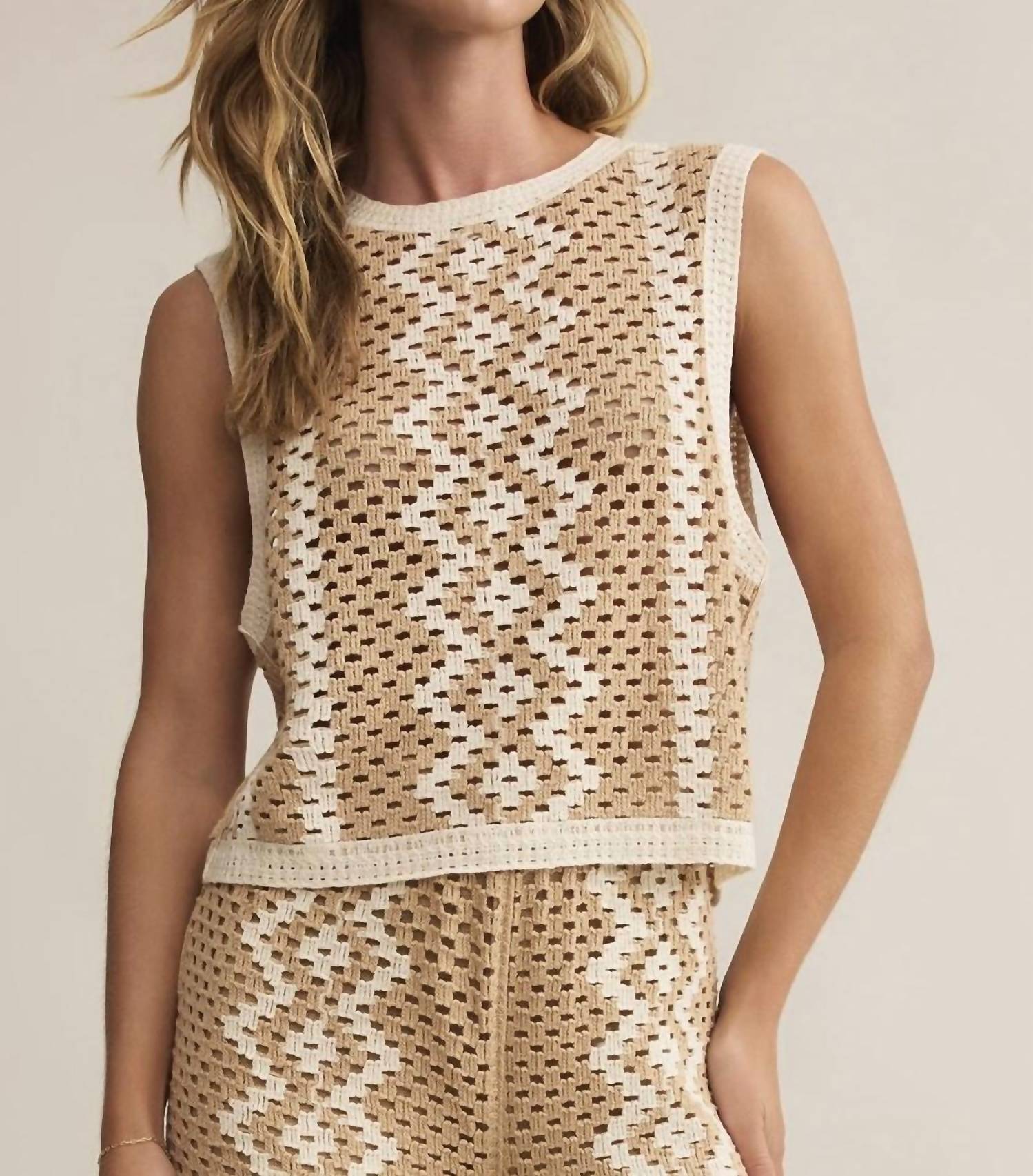 Z Supply - Loma Crochet Set - beige - clothing - cotton